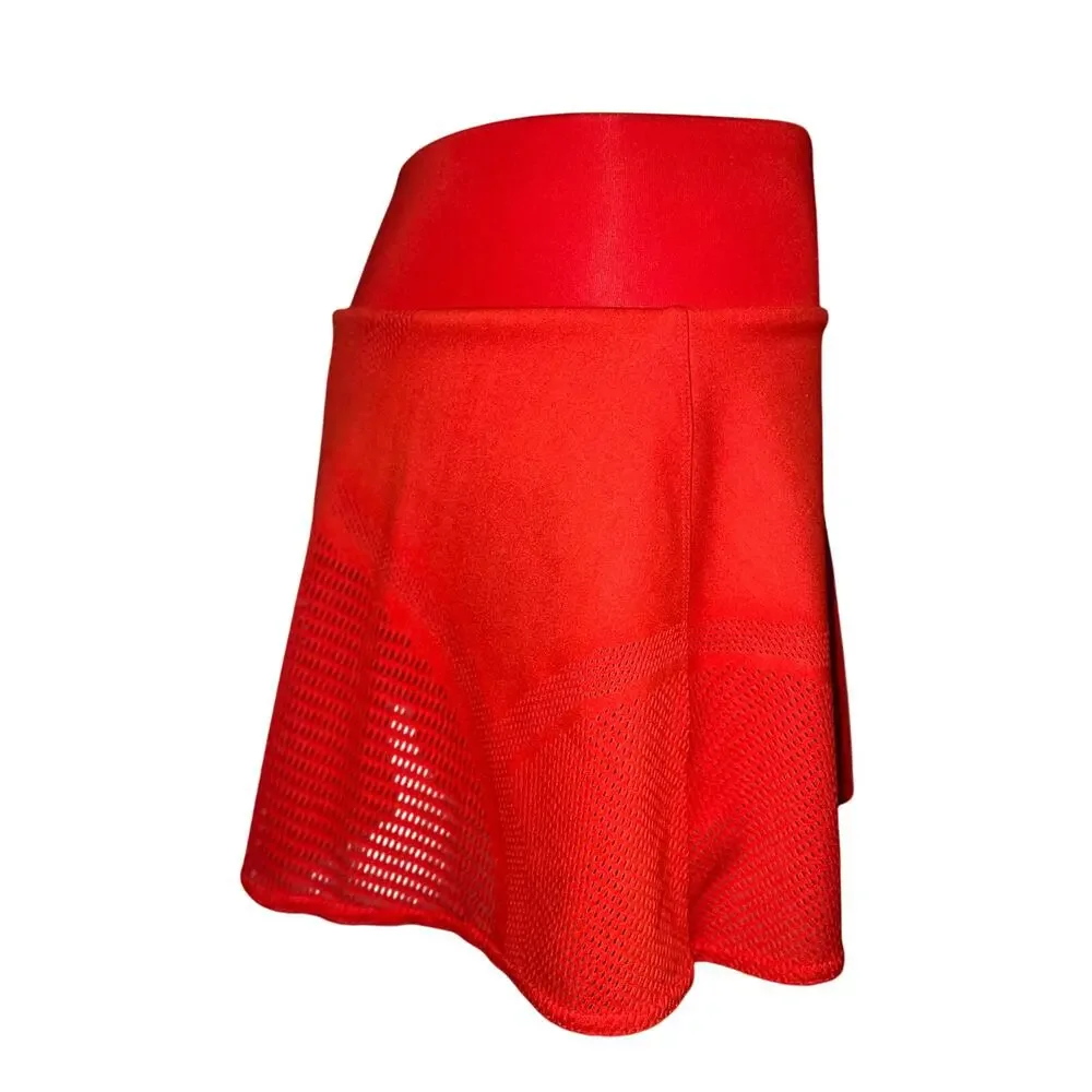 Adidas women’s Stella McCartney women’s red tennis shirt - Picture 6 of 15